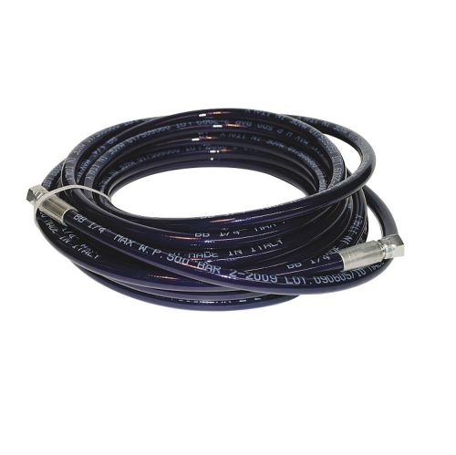 1/4 ID Industrial Hose - 5,000 PSI by 50' Paint Spray Hose